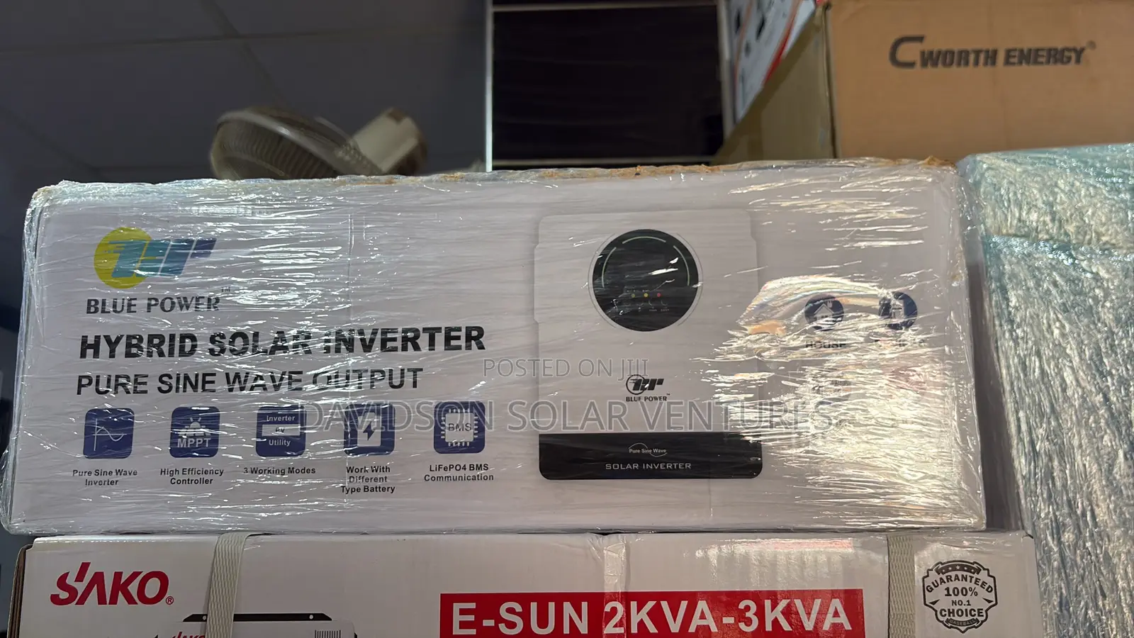 12v 2kva Blue Power Hybrid Solar Inverter