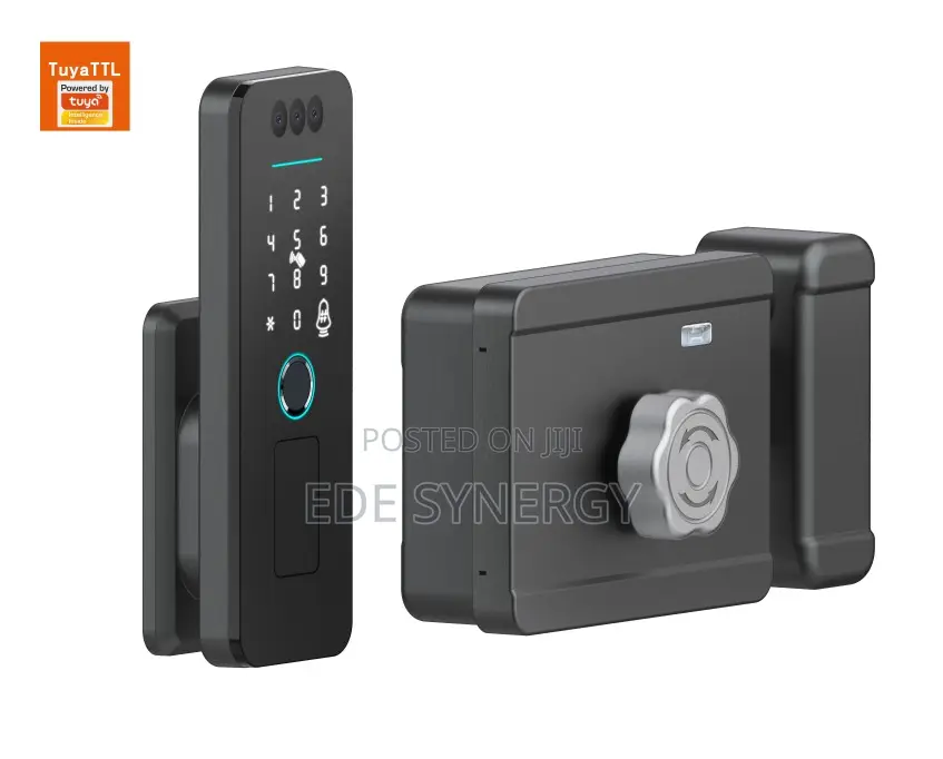 Tuya SmartLock for Steel/Metal/Iron Doors for Home/Hotel/Commercial