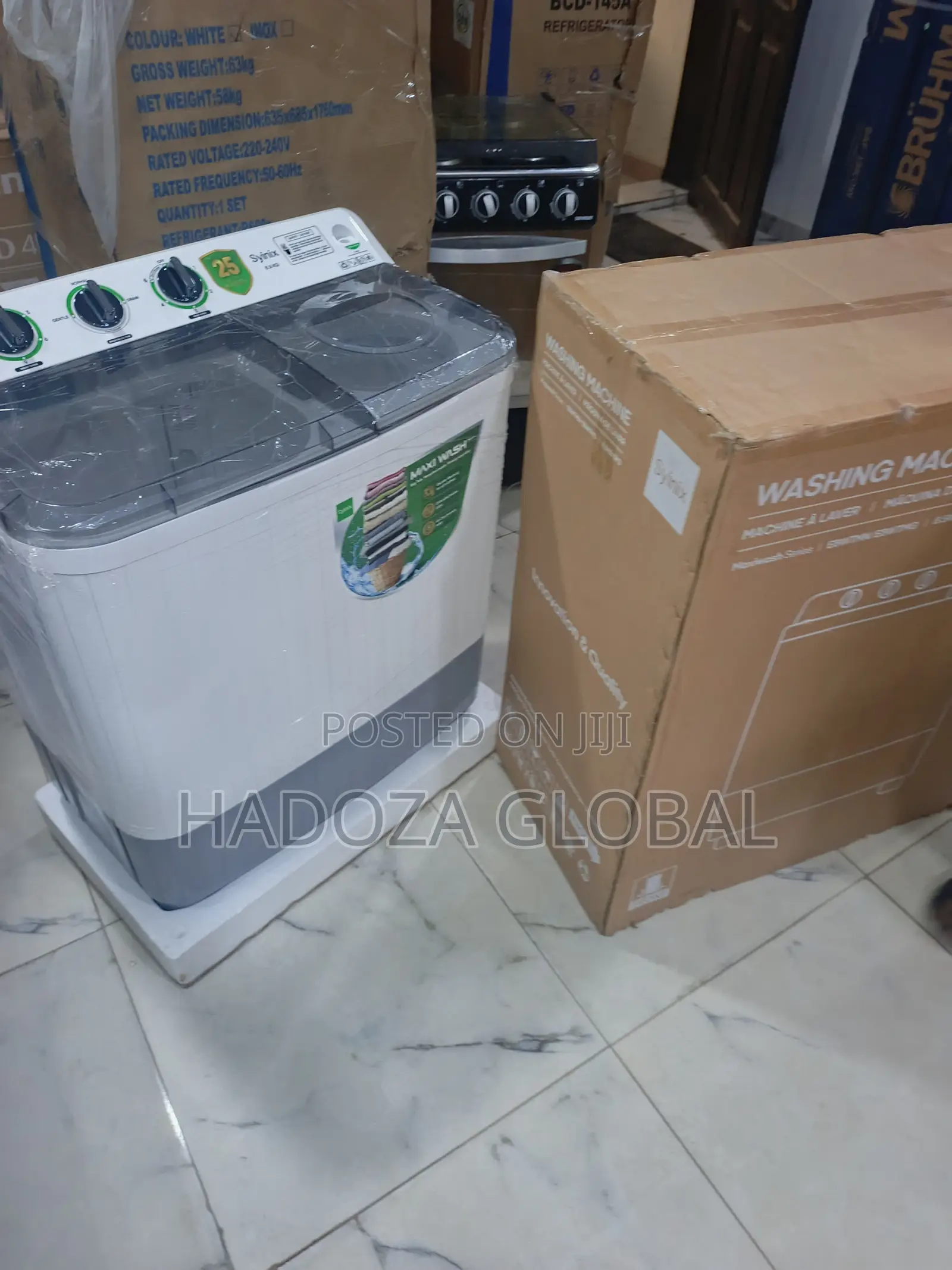Syinix 8KG Washing Machine – Modern Laundry Starts Here