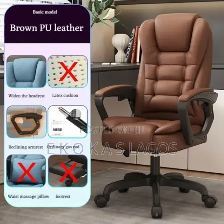 Executive CEO Office Chair With Footrest