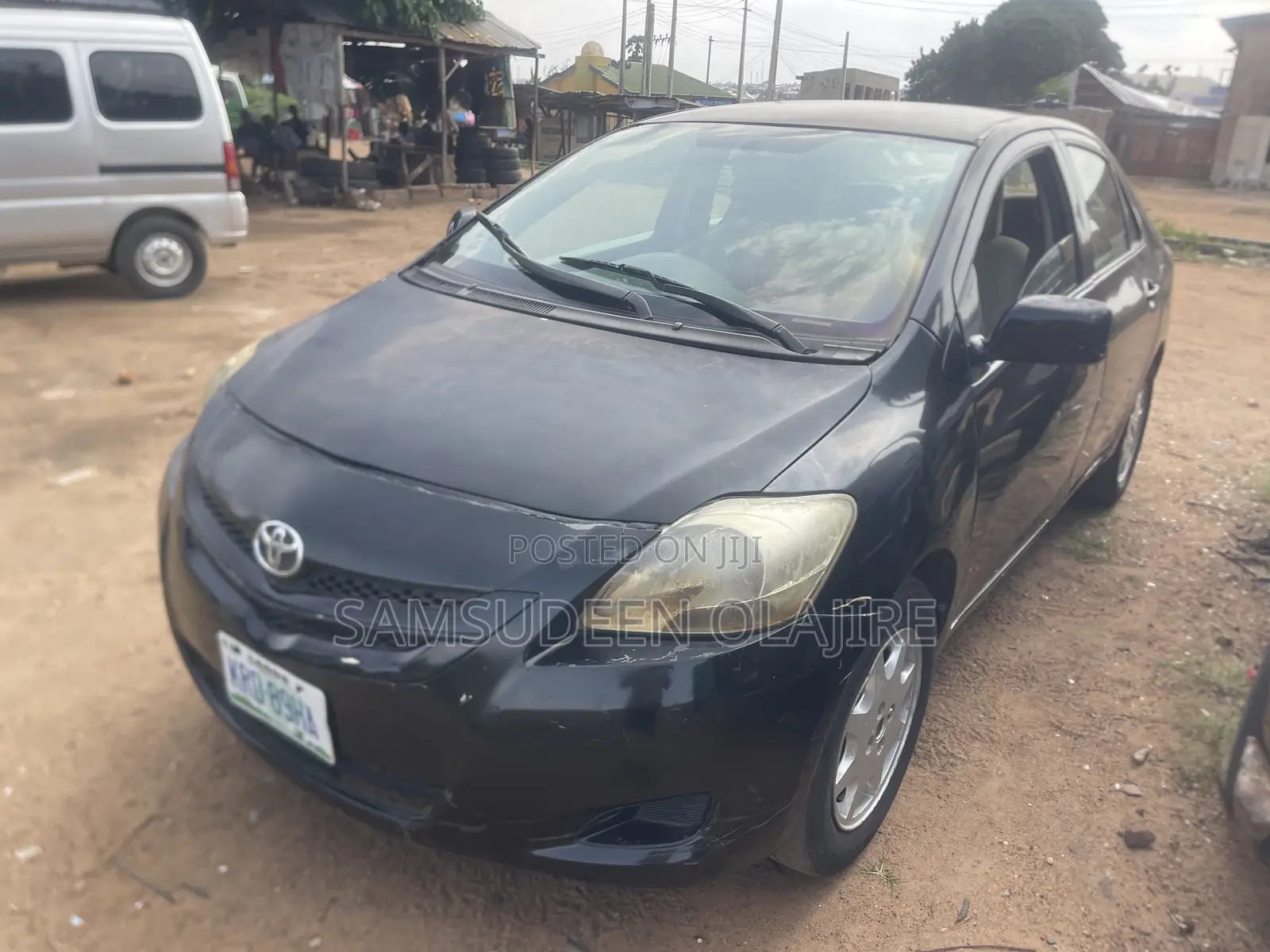 Toyota Yaris 2007 Black