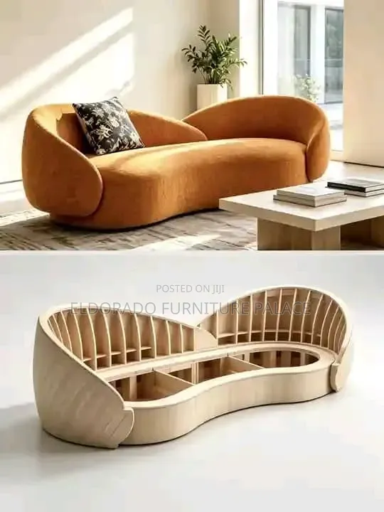 Quality 4in1 Round Fabric Chair