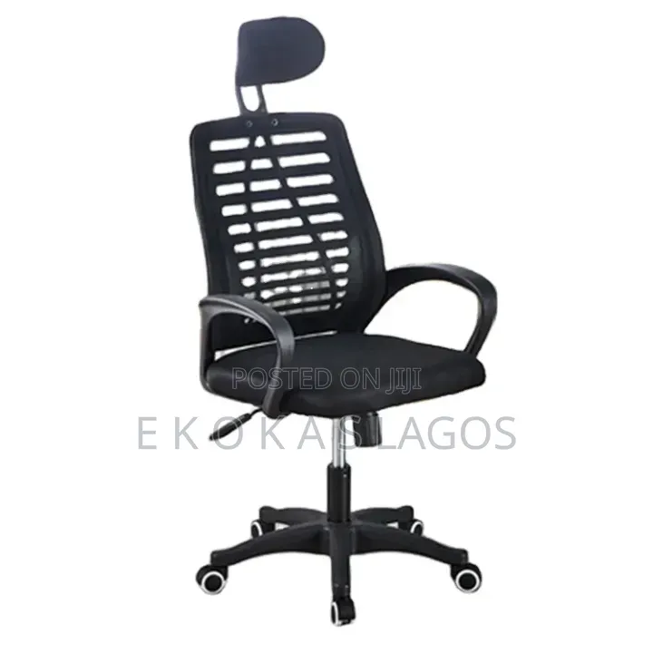 Velvet Wood Waist Protection Computer Office Chairs With Headrest