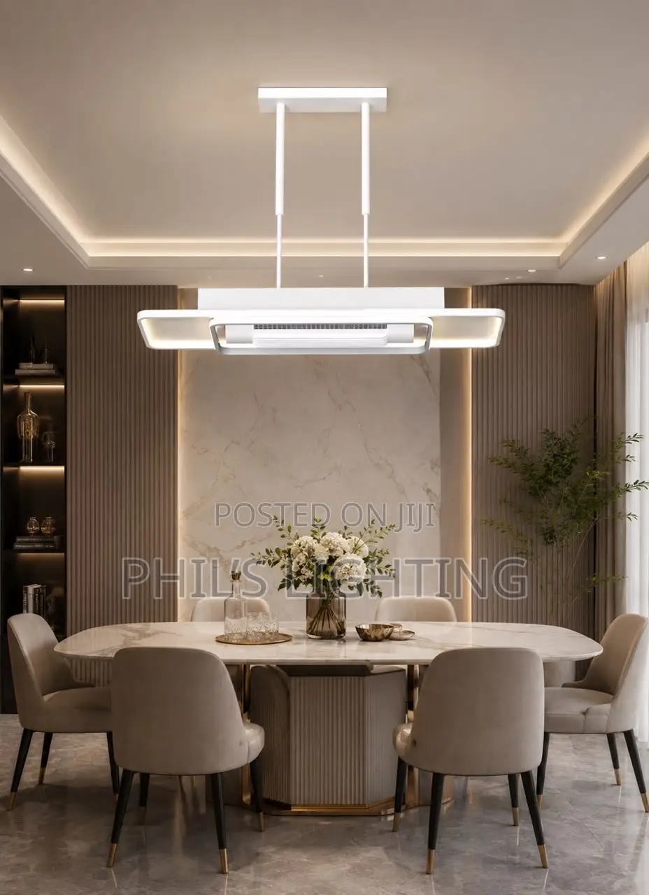 Intelligent Ceiling Fan Light With Silent Bladeless