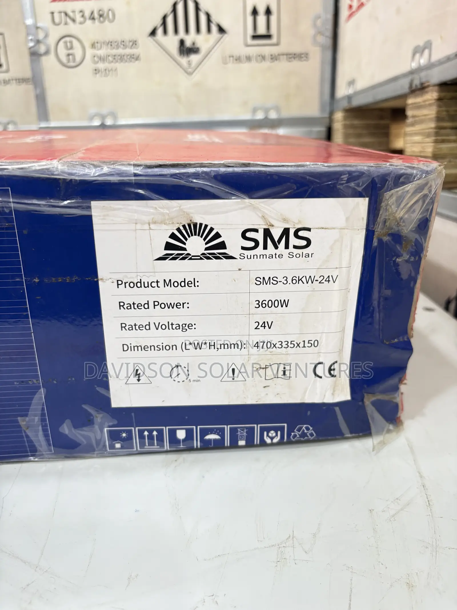 24v 3.6kva SMS Hybrid Solar Inverter