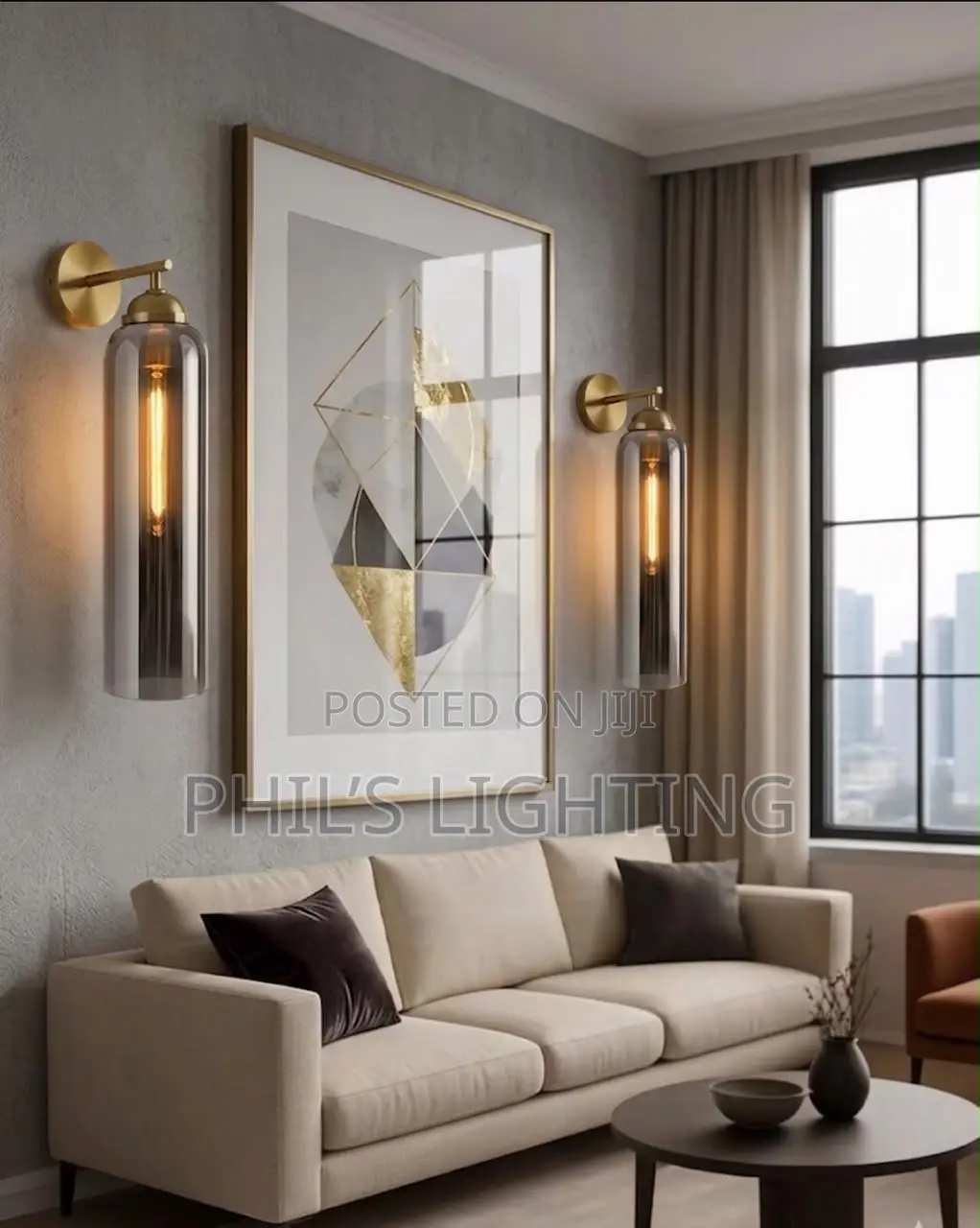 American Country Retro Brass Led Wall Lamps