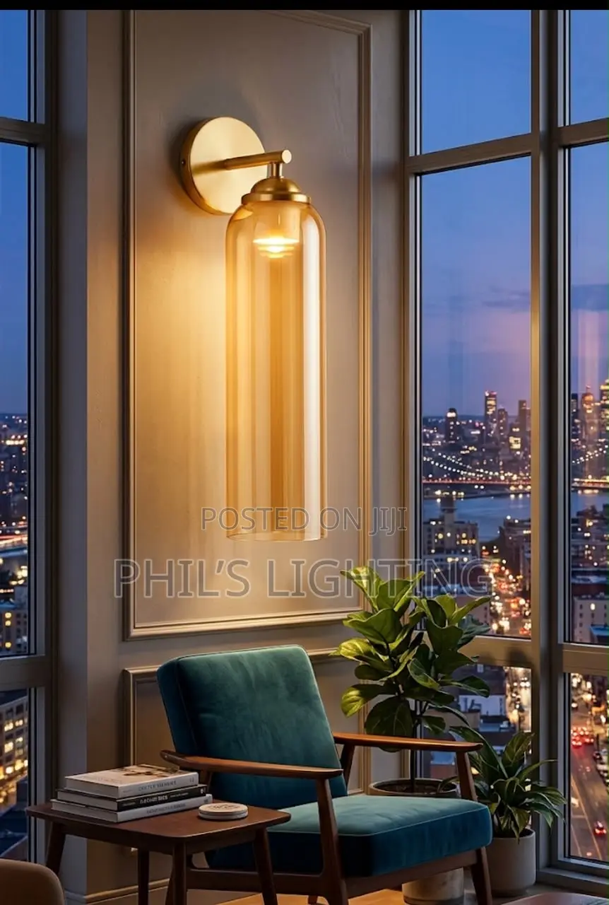 American Country Retro Brass Led Wall Lamps