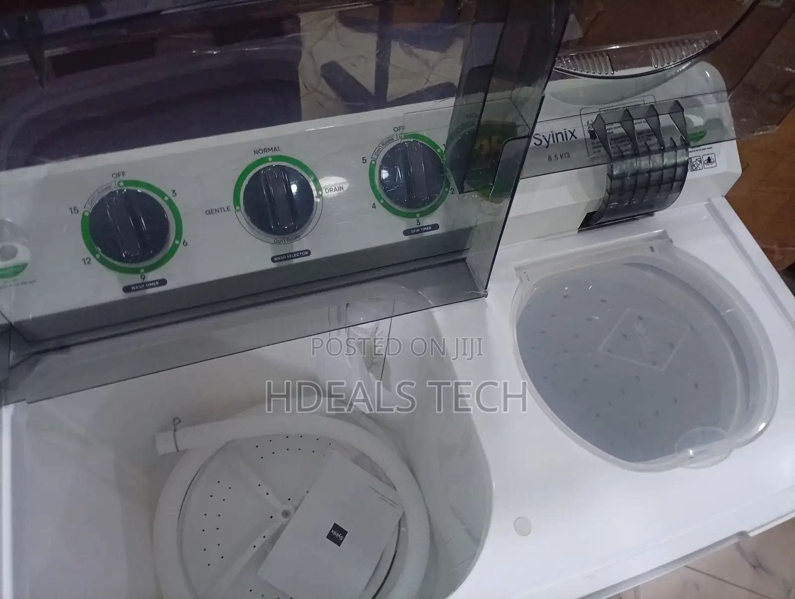 Syinix 8KG Washer – Bring Home Professional Cleaning Performance