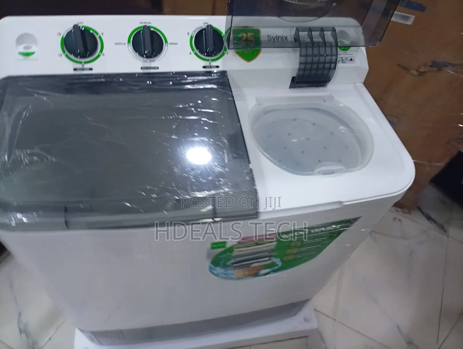 Syinix 8KG Washer – Bring Home Professional Cleaning Performance