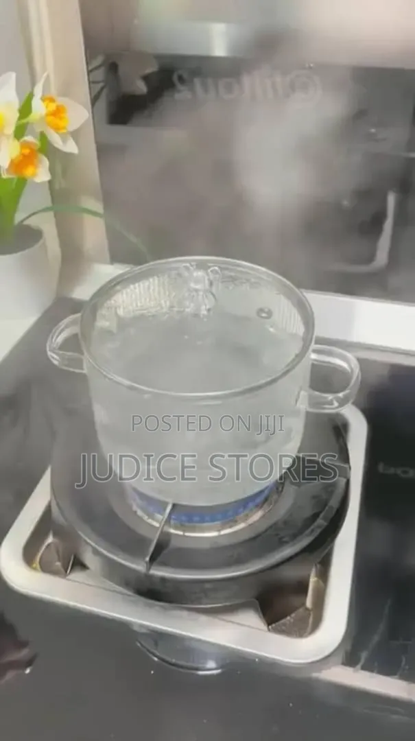 Glass Cooking Pot