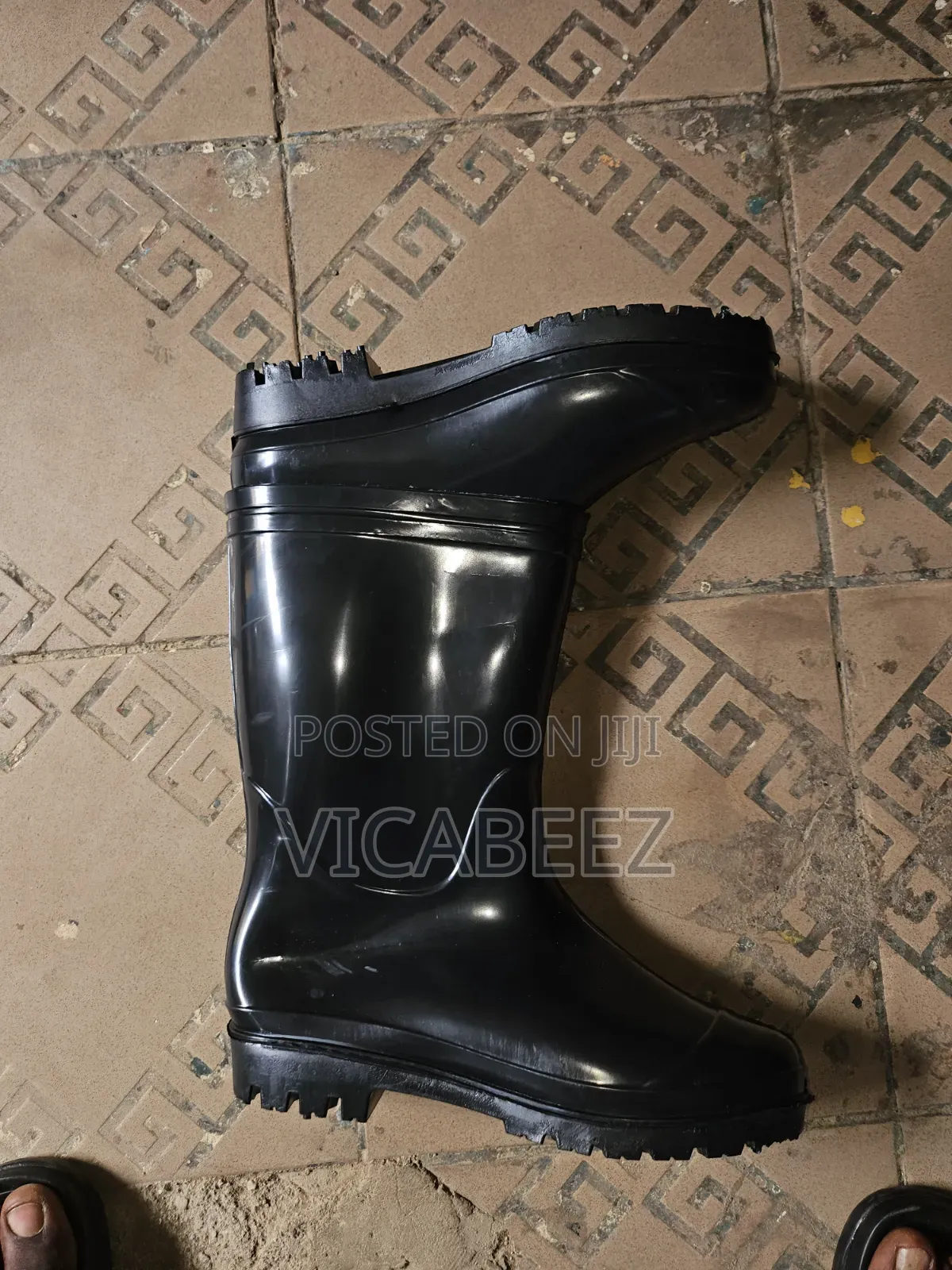Black Rain Boot