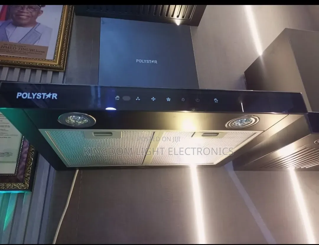 Polystar Soft Touch Hand Wave Control Heat Extractor Hood 60x60cm