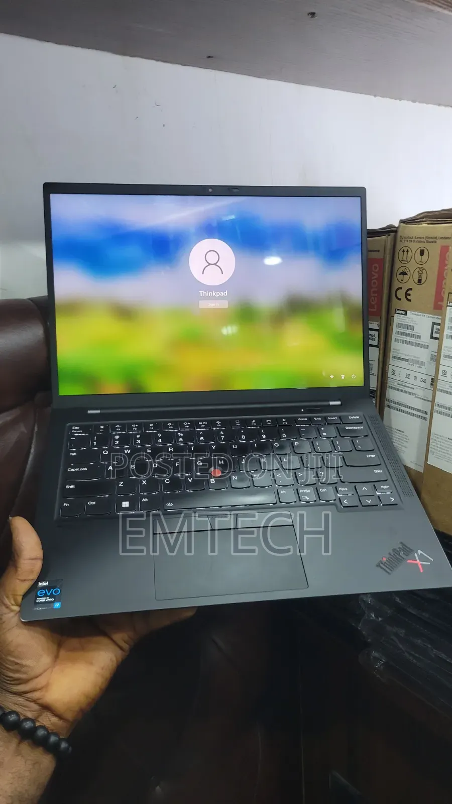 Laptop Lenovo ThinkPad X1 Carbon 16GB Intel Core i7 SSD 512GB