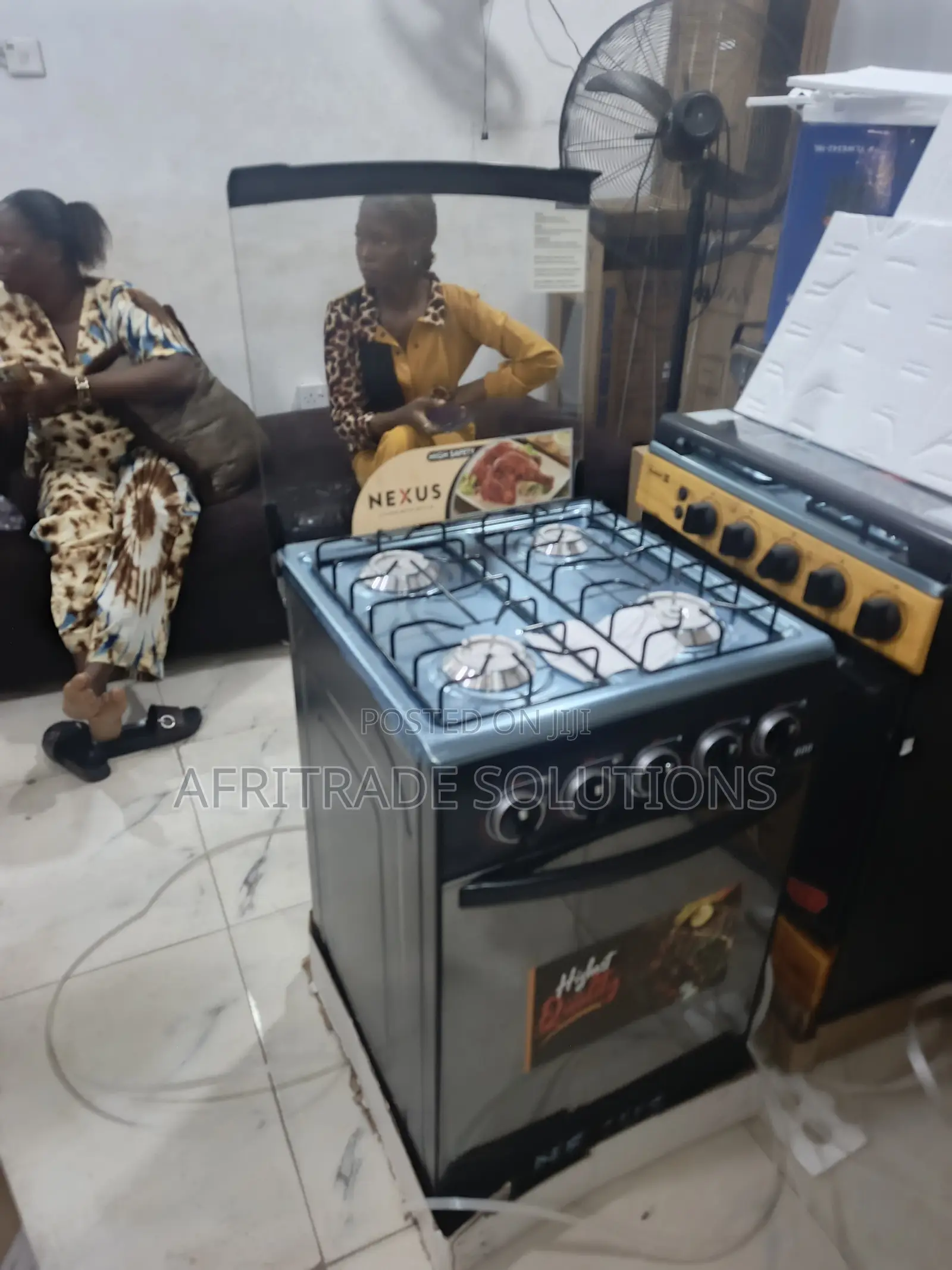 Nexus 50x50 Standing Cooker – Spacious Cooking Surface