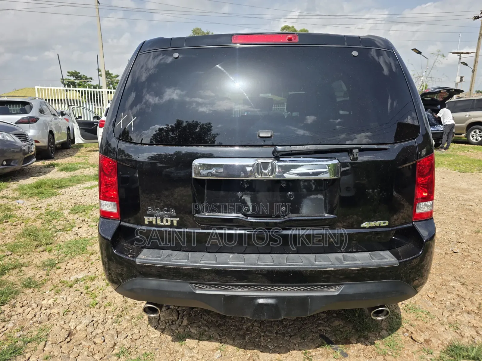 Honda Pilot EX-L 4dr SUV (3.5L 6cyl 5A) 2015 Black