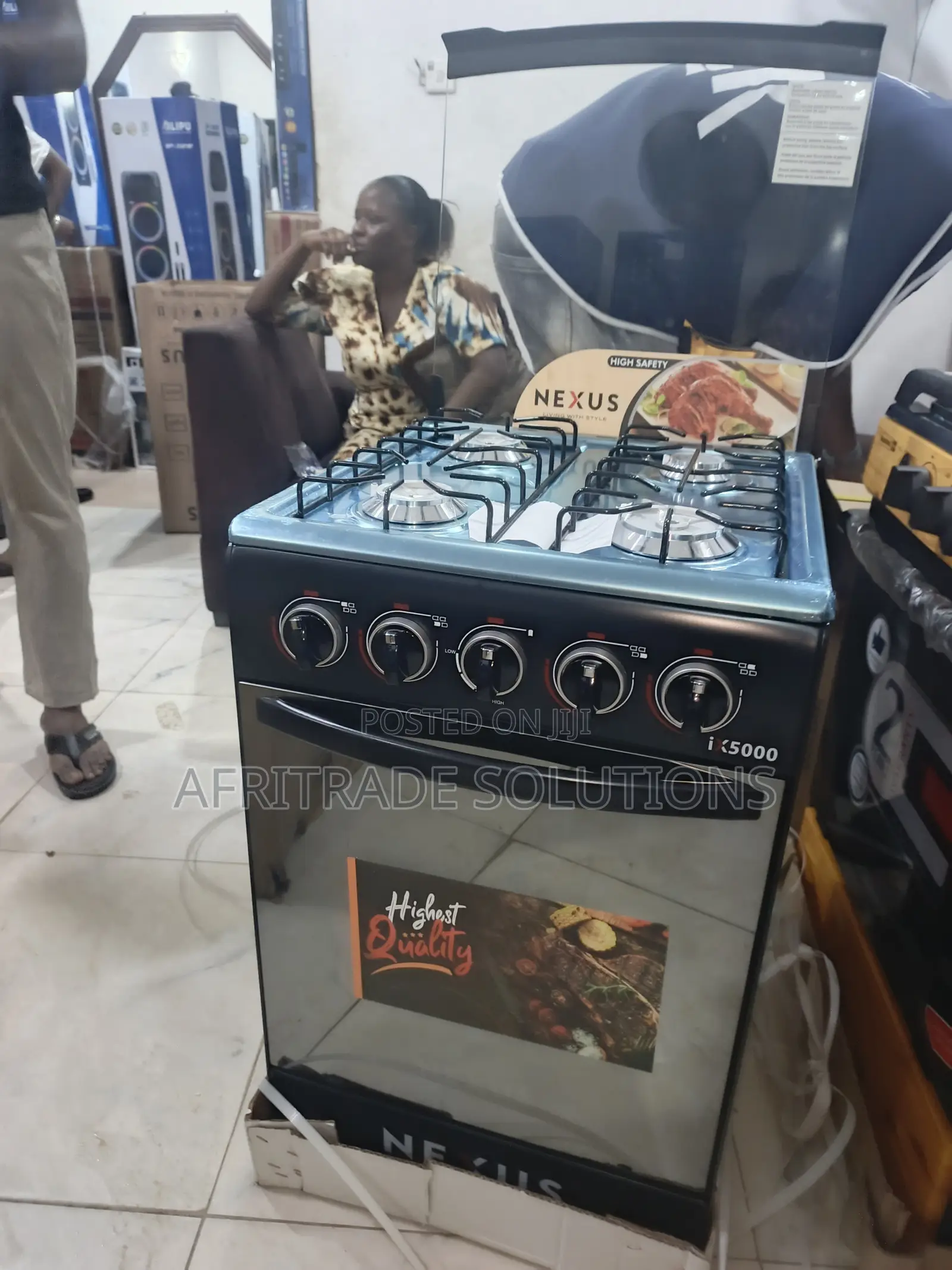 Nexus 50x50 Gas Cooker – High Performance Cooking