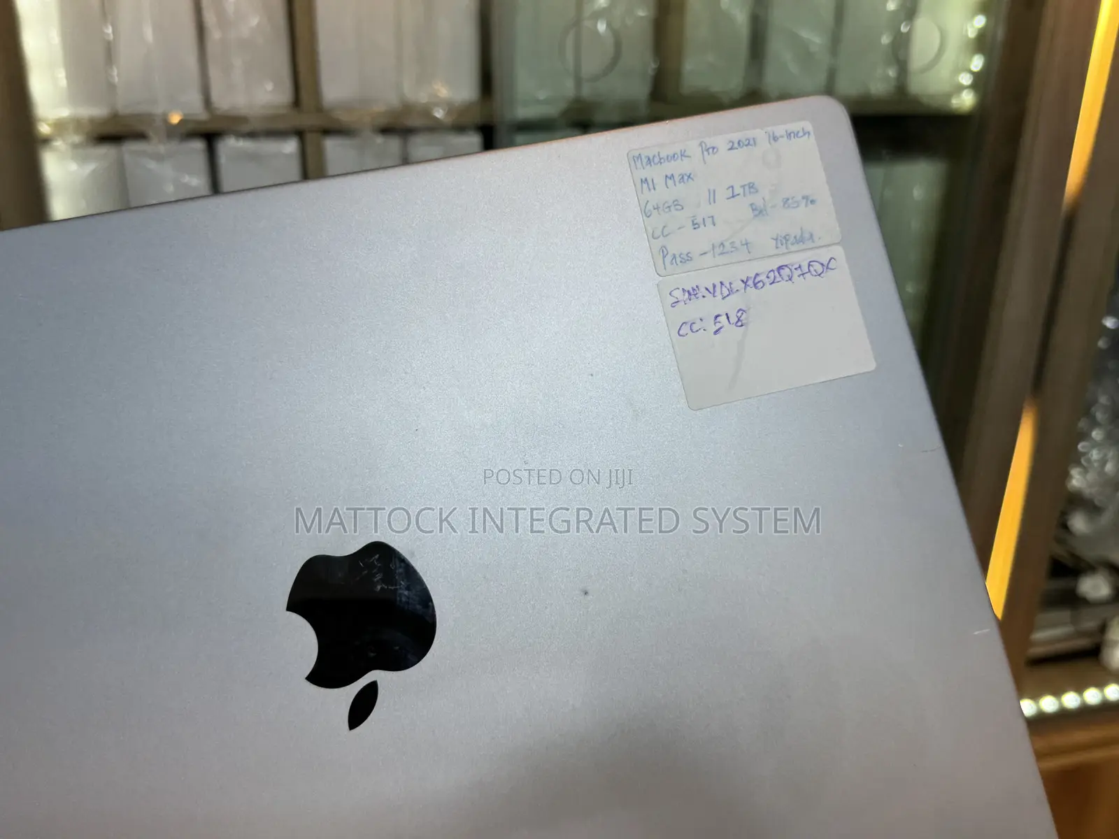Laptop Apple MacBook Pro 2021 M1 Max 64GB Apple M1 Pro SSD 1T