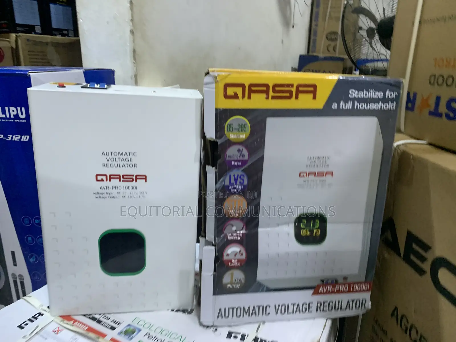 QASA AVR-PRO 10000i Voltage Regulator for Electronics