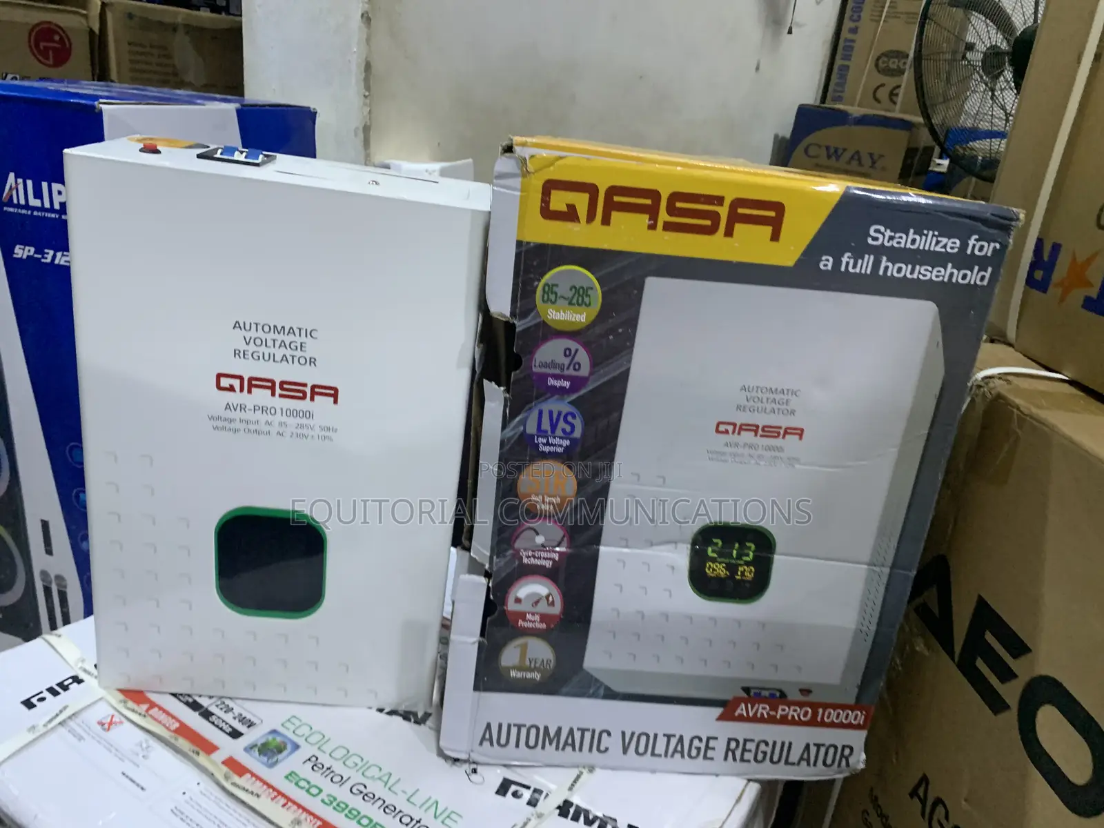 QASA 10Watts Wall Mount AVR for Home Appliances