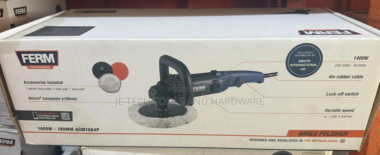 Ferm Agm1084p Angle Polisher 1400w