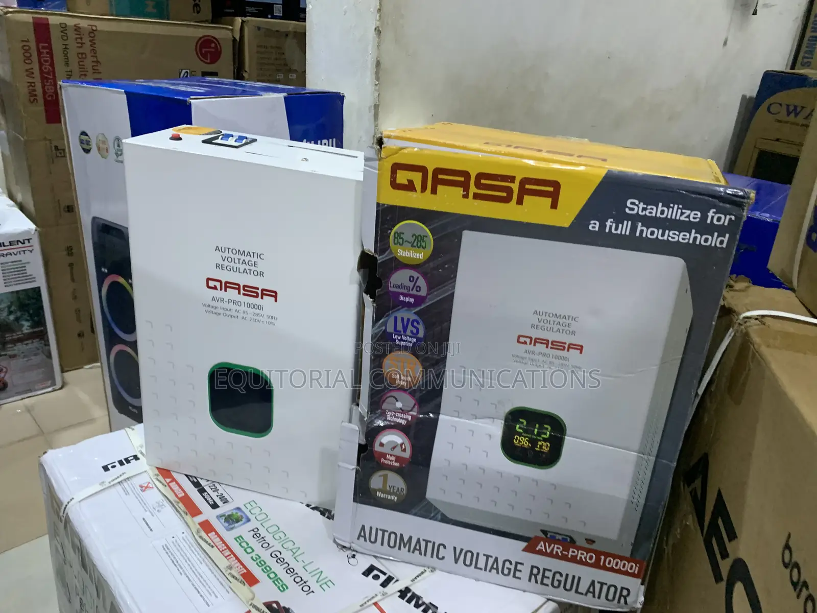 QASA AVR-PRO 10000Watts High Efficiency Stabilizer