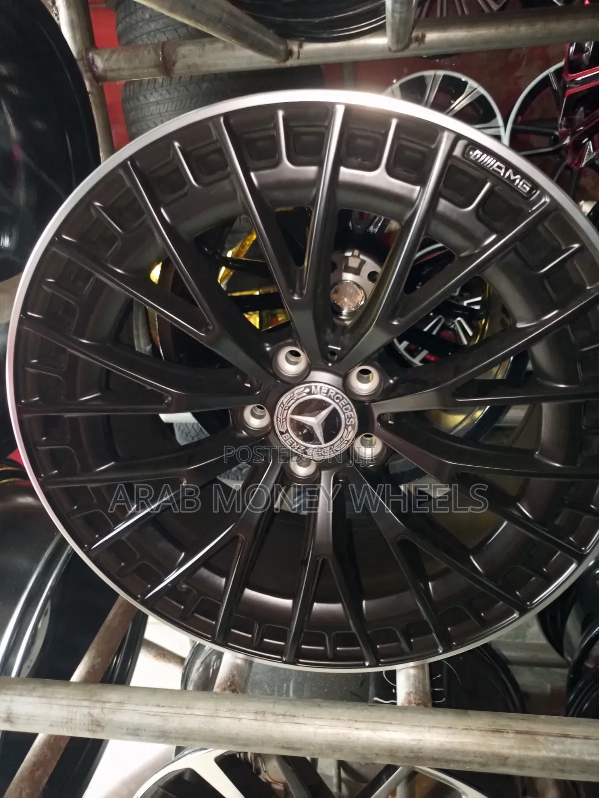 20 Inch Pure Black Benz Wheels