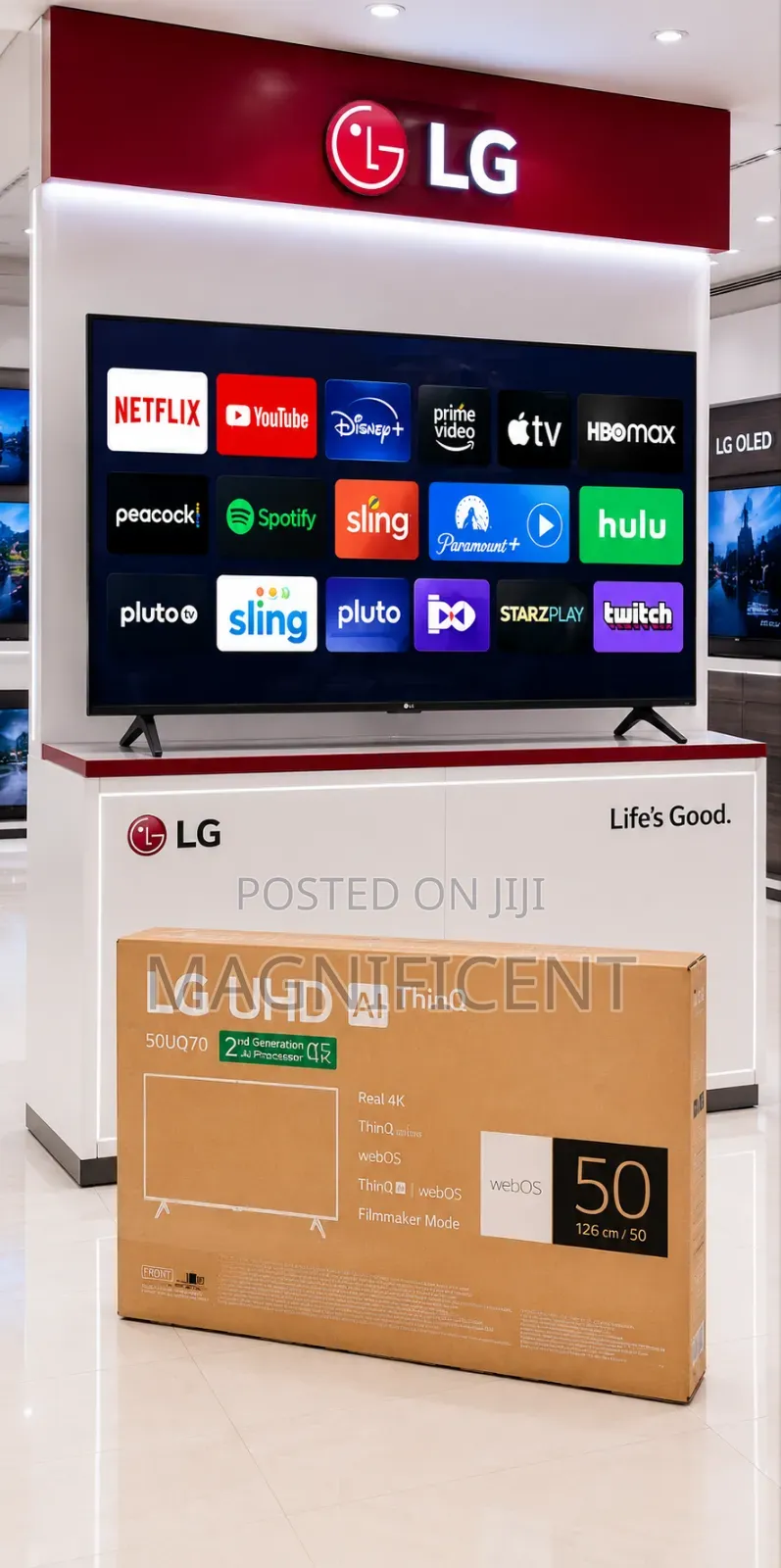 Original 50 Inch LG Smart TV