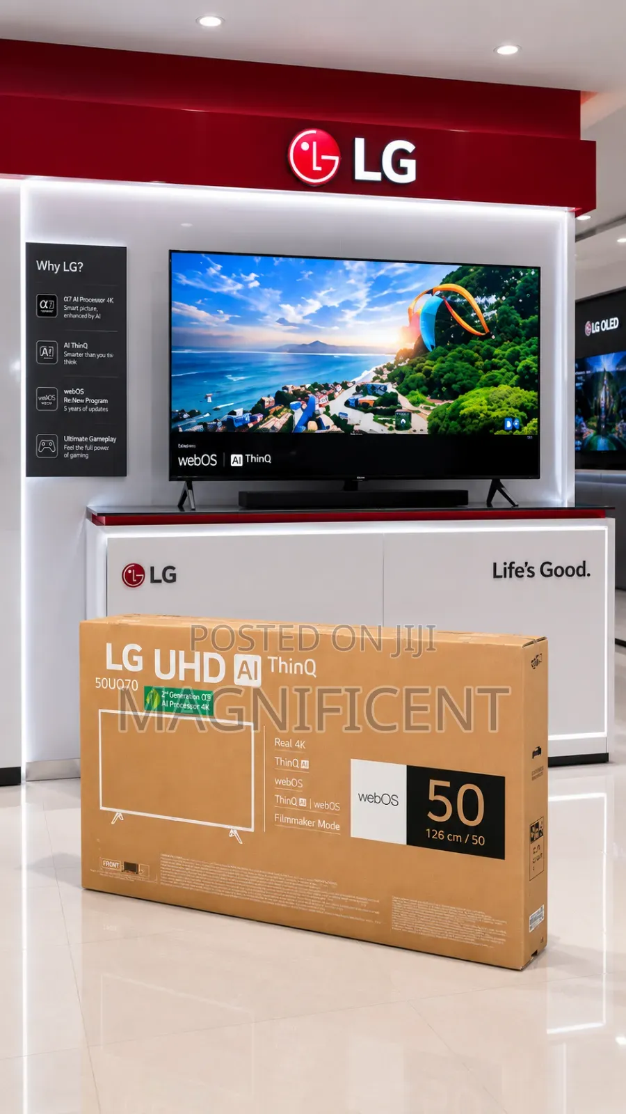 Original 50 Inch LG Smart TV