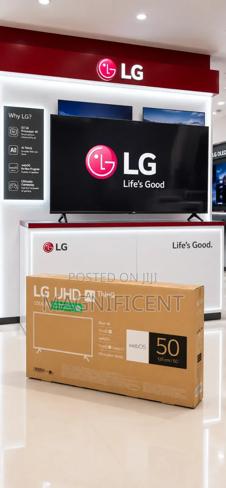 Original 50 Inch LG Smart TV