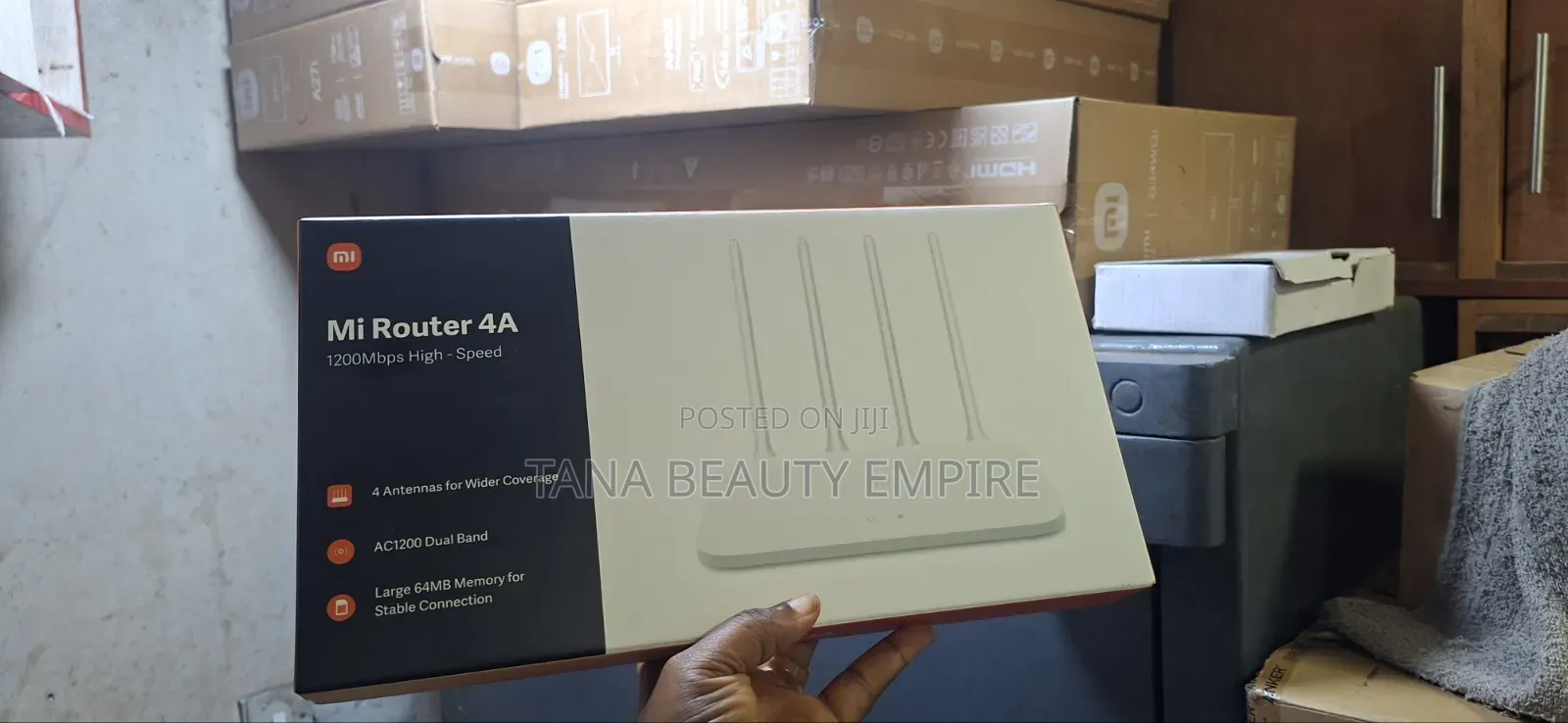 MI Router 4A 1200mbps High Speed (Connect to Boost Internet Reach)