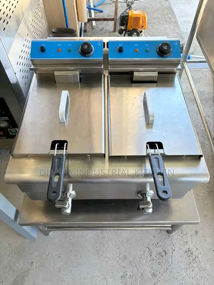 Double Tank Electric Deep Fryer