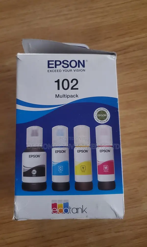Epson Multi Pack 102 Eco Tank Ink