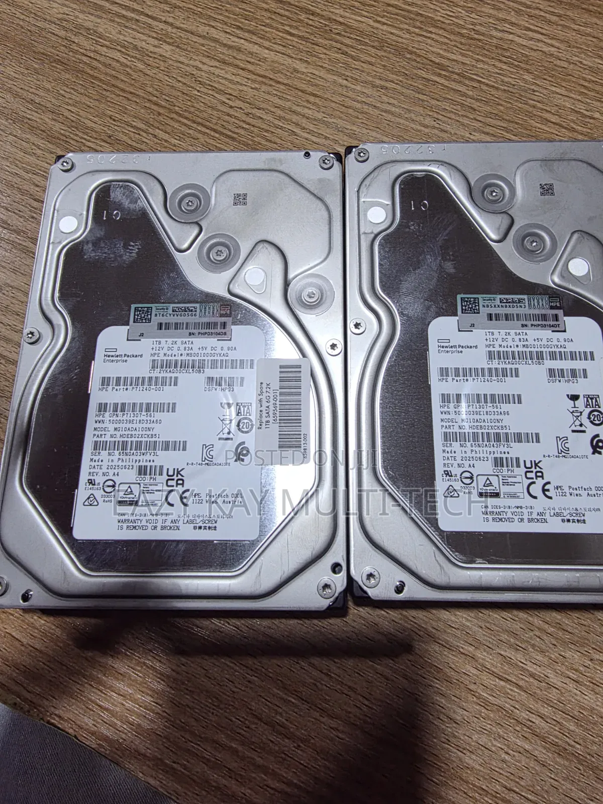 Hpe Original 1tb 7. Sata Server HDD