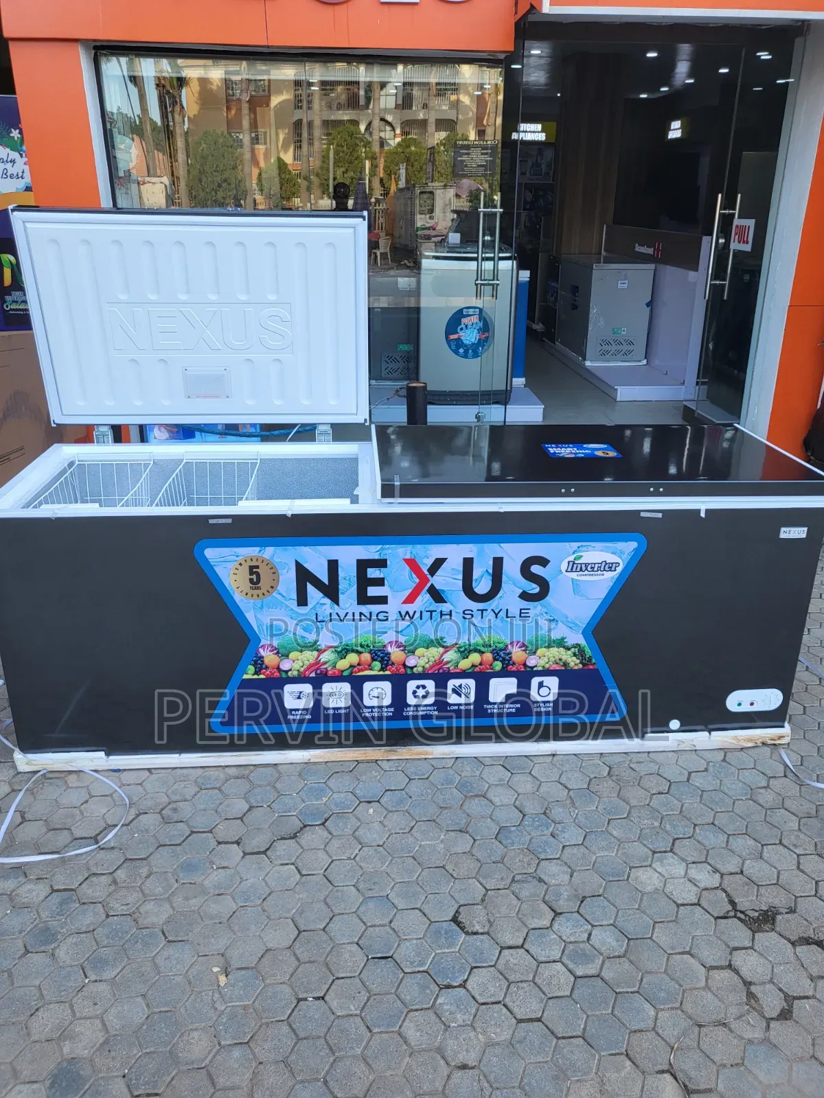 Nexus Double Door Freezer Nx875hei 800l Inverter