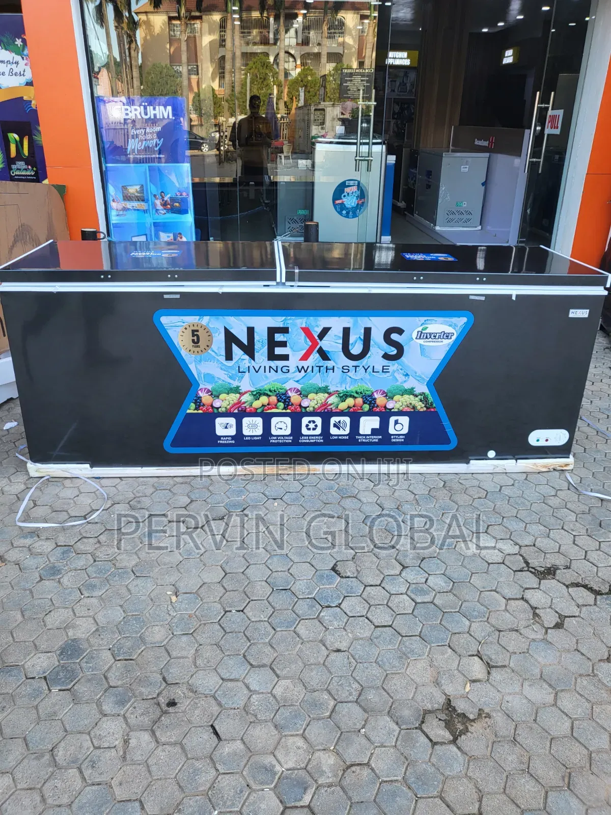 Nexus Double Door Freezer Nx875hei 800l Inverter