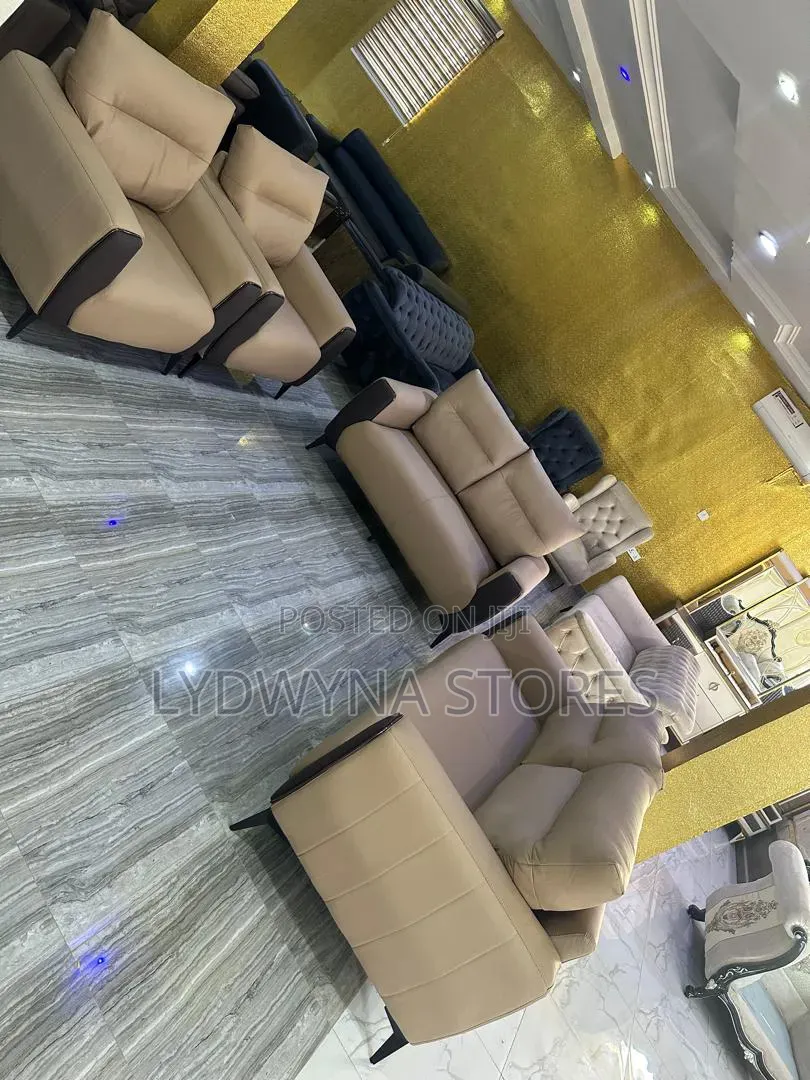 Unique Standard Quality Imported Leather Sofa