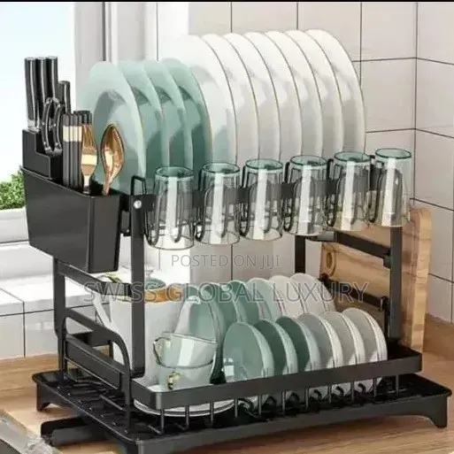 Quality Complete Set of Kitchen Plates Rack