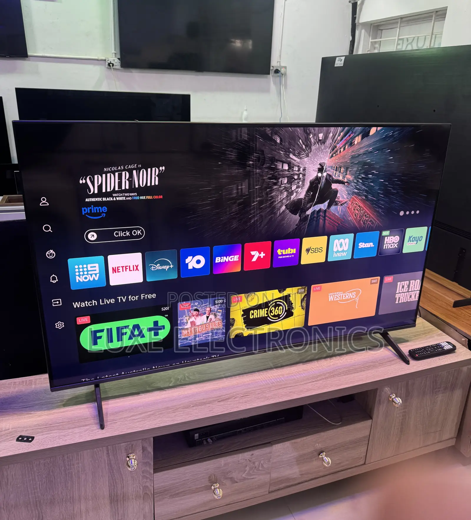 Hisense 55 Inches QLED Q6 Series Made in Europe