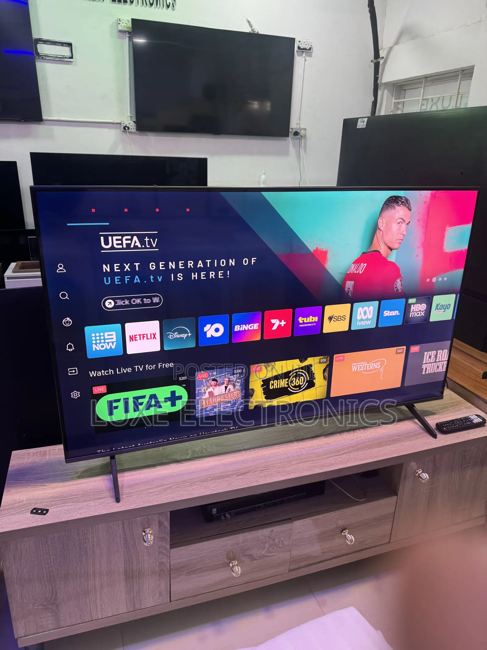 Hisense 55 Inches QLED Q6 Series Made in Europe