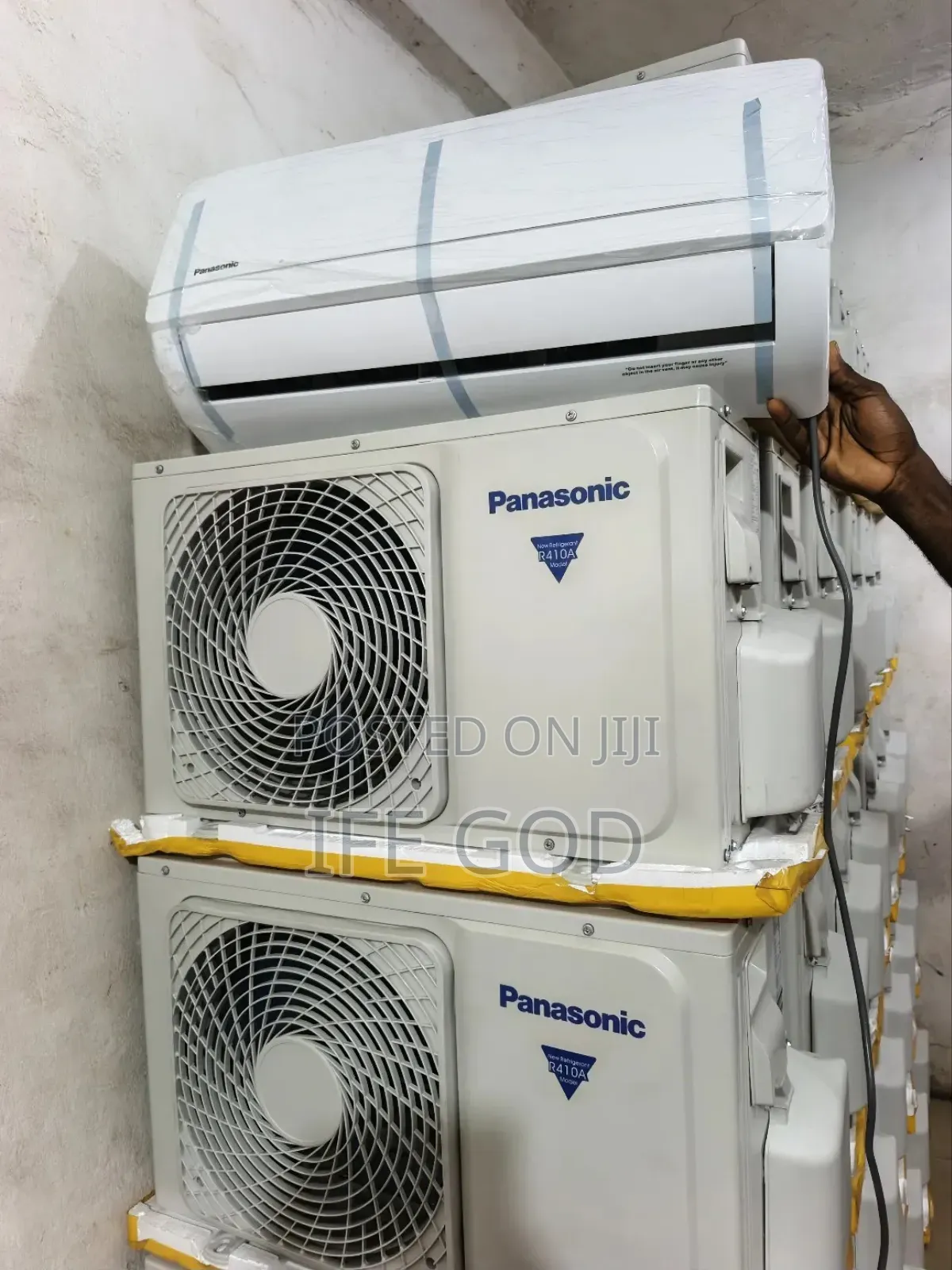 Original Panasonic 1 HP R410a Air Conditioner Split Unit 70% Energy