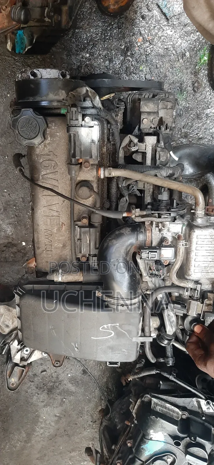 Suzuki F10D Engine, 1.0-Liter, 4-Cylinder, 16-Valve Petrol Engine