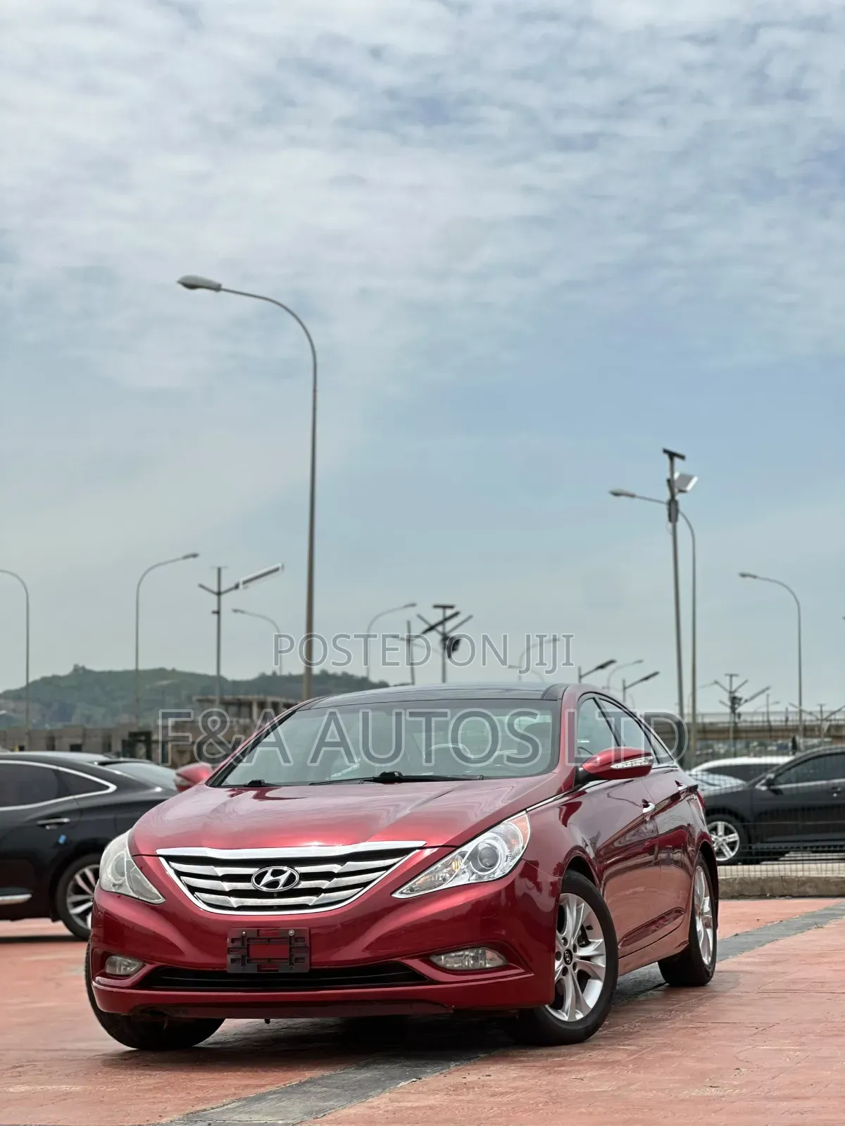 Hyundai Sonata 2013 Red