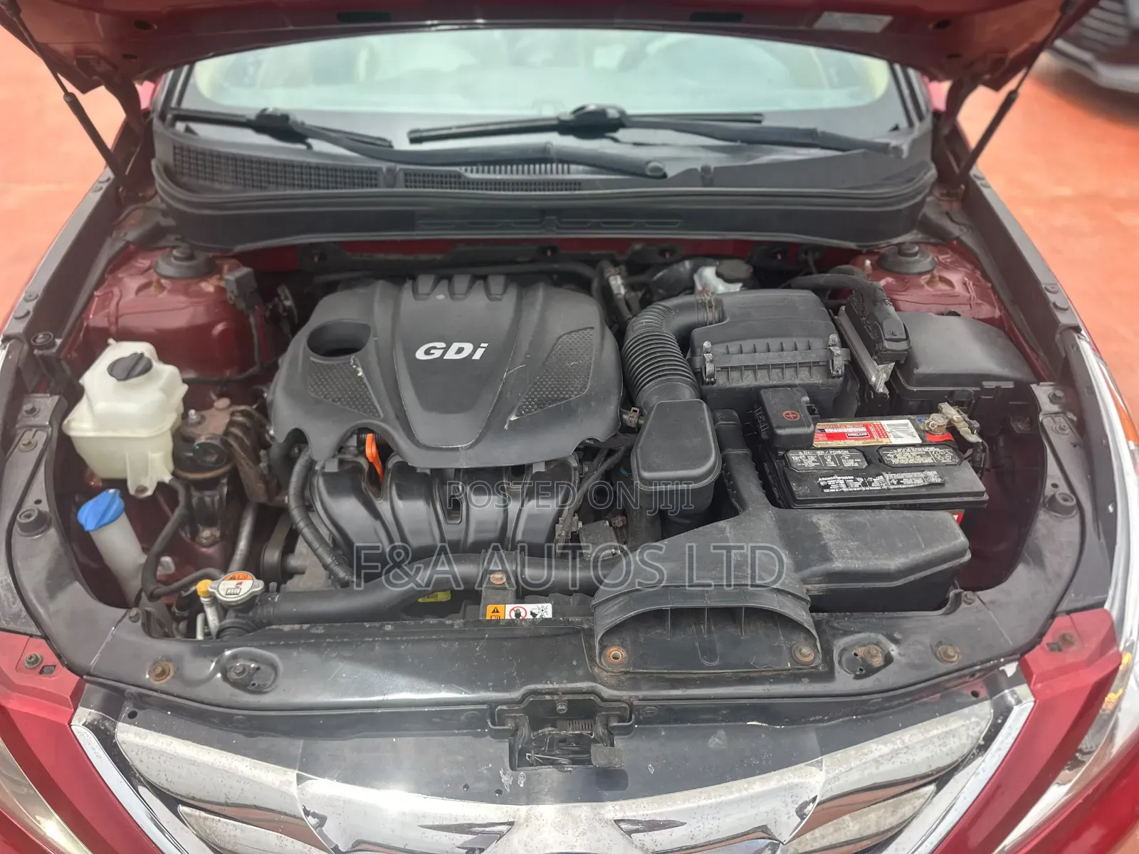 Hyundai Sonata 2013 Red