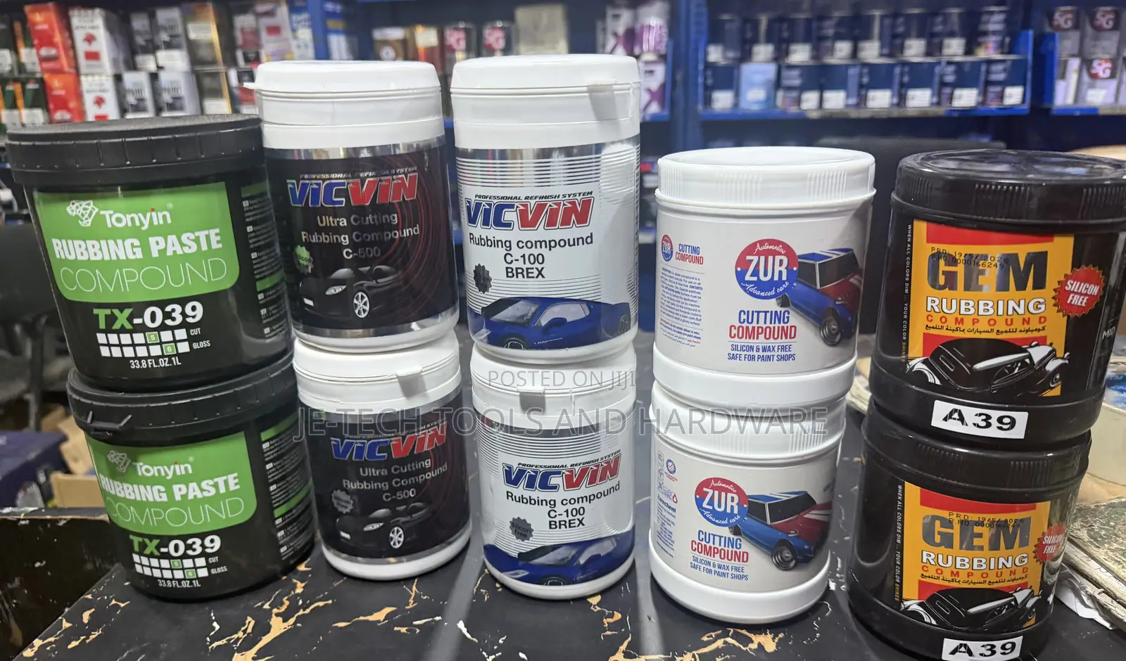 Rubbing Paste Compound