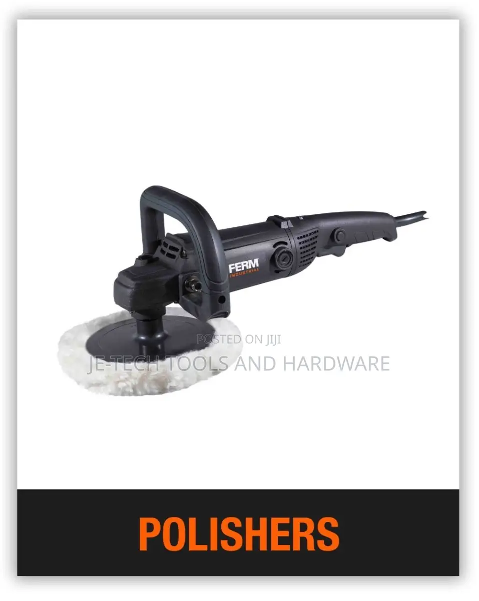 FERM Industrial Angle Polisher 180MM 1400W