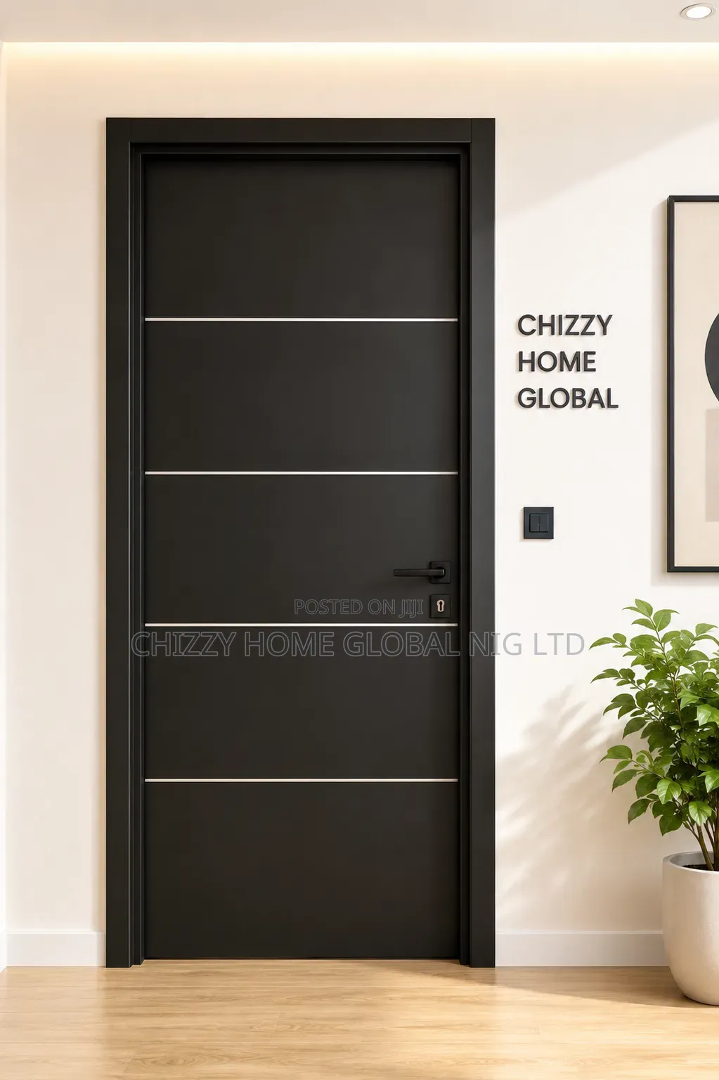 Premium Imported HDF Wooden Door - 7ft by 3ft Quality and Standard