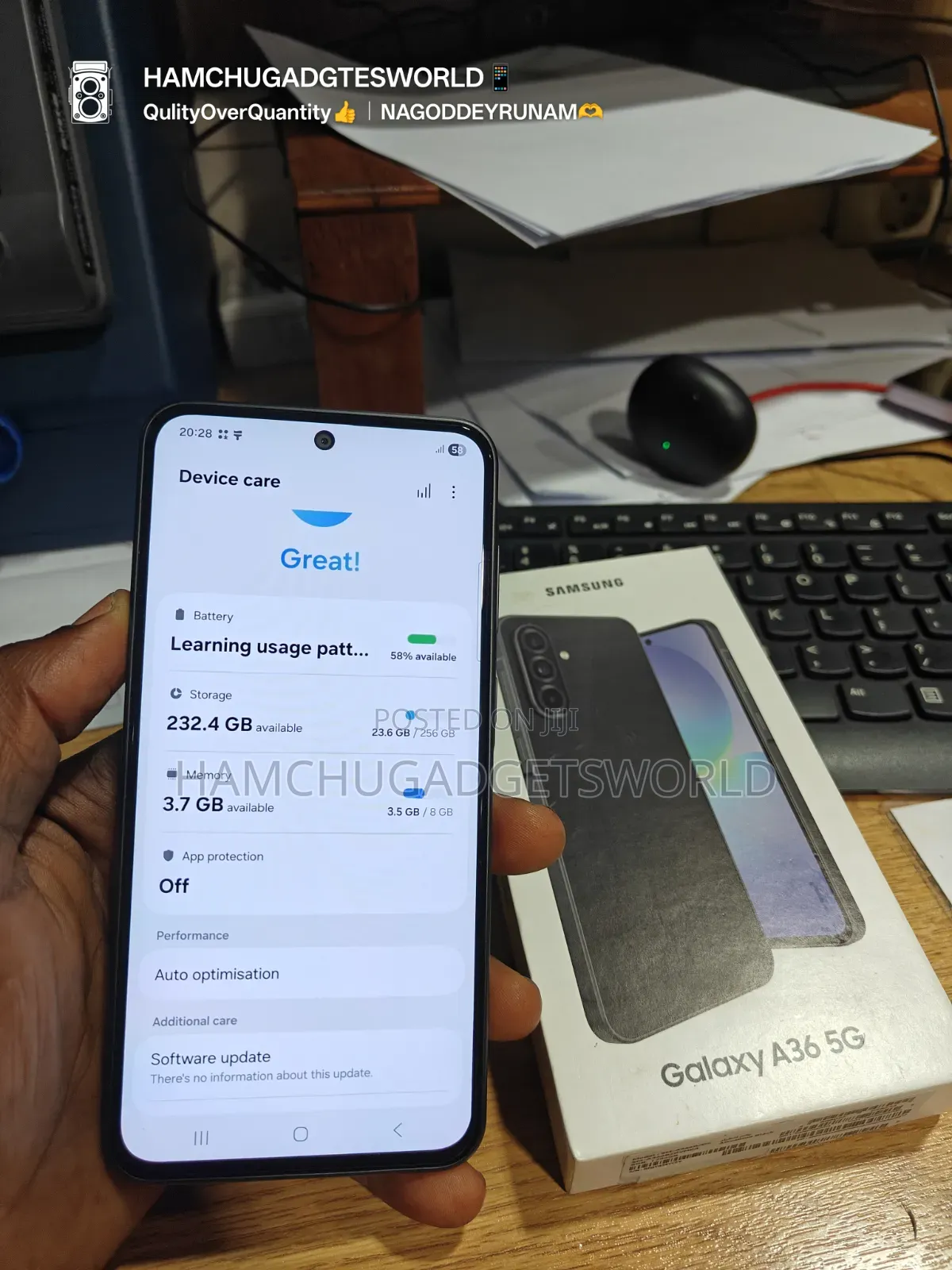 Samsung Galaxy A36 256 GB Black