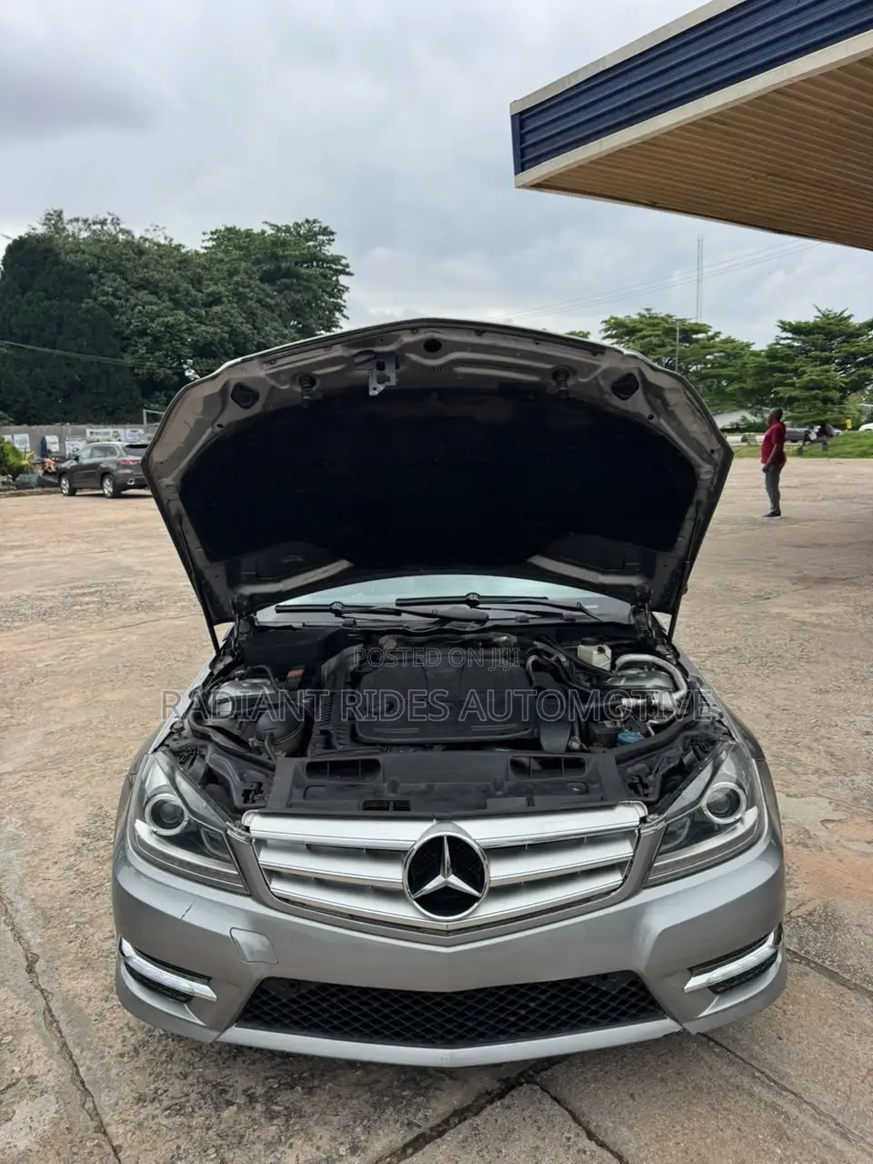Mercedes-Benz C300 Sport 4Matic Sedan AWD (3.5L 6cyl 7A) 2013 Gray