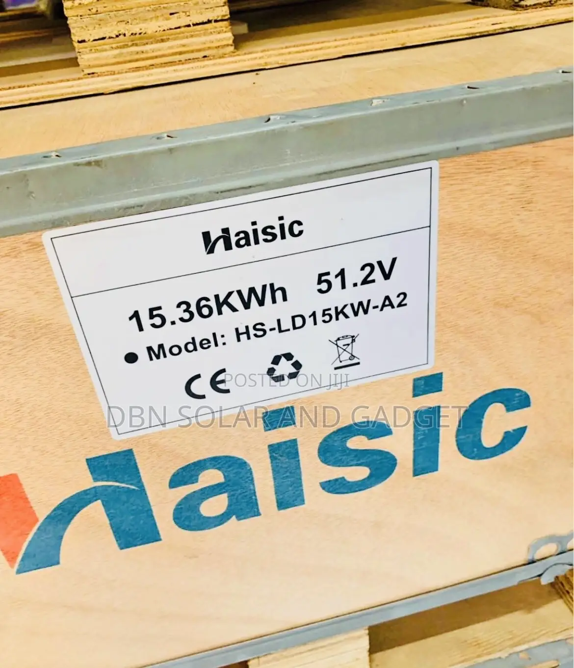 15kwh 51.2v Haisaic Lithium Ion Battery Very Good Quality and Reliable