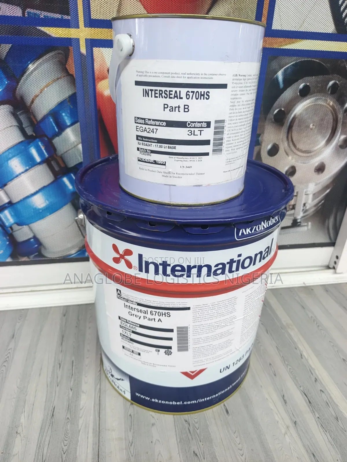 AkzoNobel Coating // Interseal 670HS Comp a B 20L